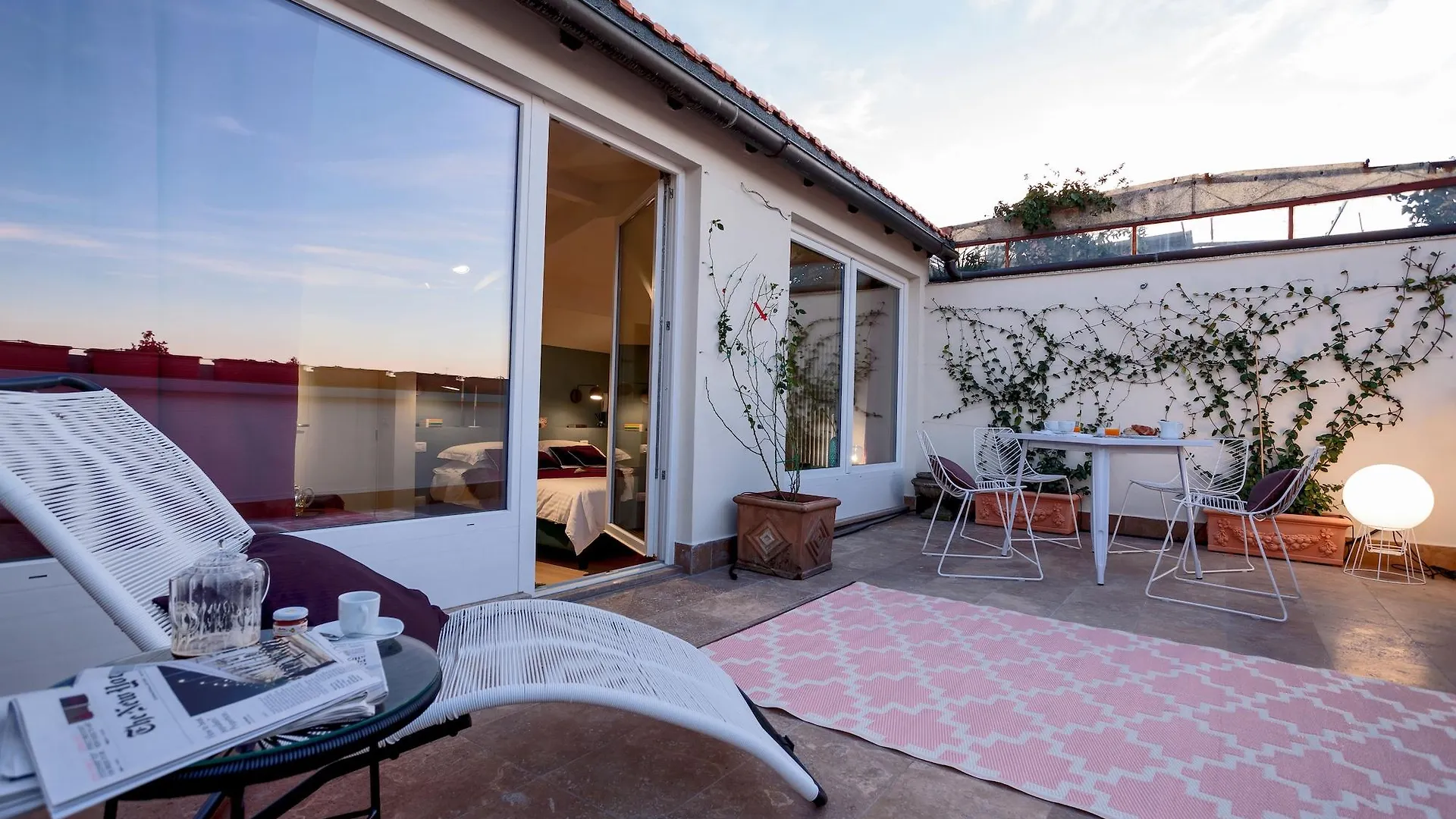 B&B Lorena Suites Florence Couette-café